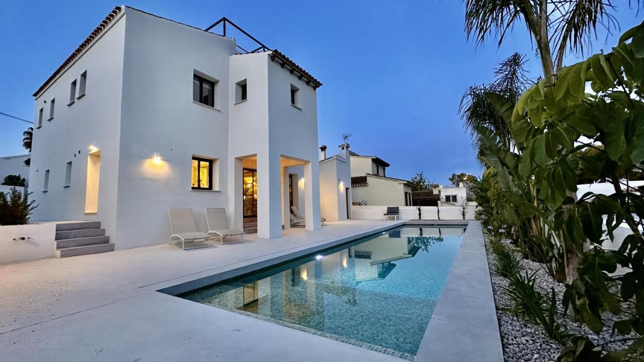 Villa Floris Moraira 500M To Sand Beach Moraira Saturday Arrive-Leave Only ภายนอก รูปภาพ