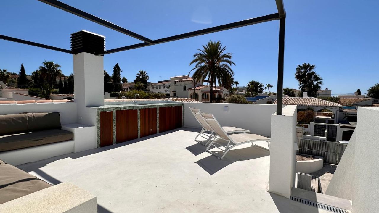 Villa Floris Moraira 500M To Sand Beach Moraira Saturday Arrive-Leave Only ภายนอก รูปภาพ